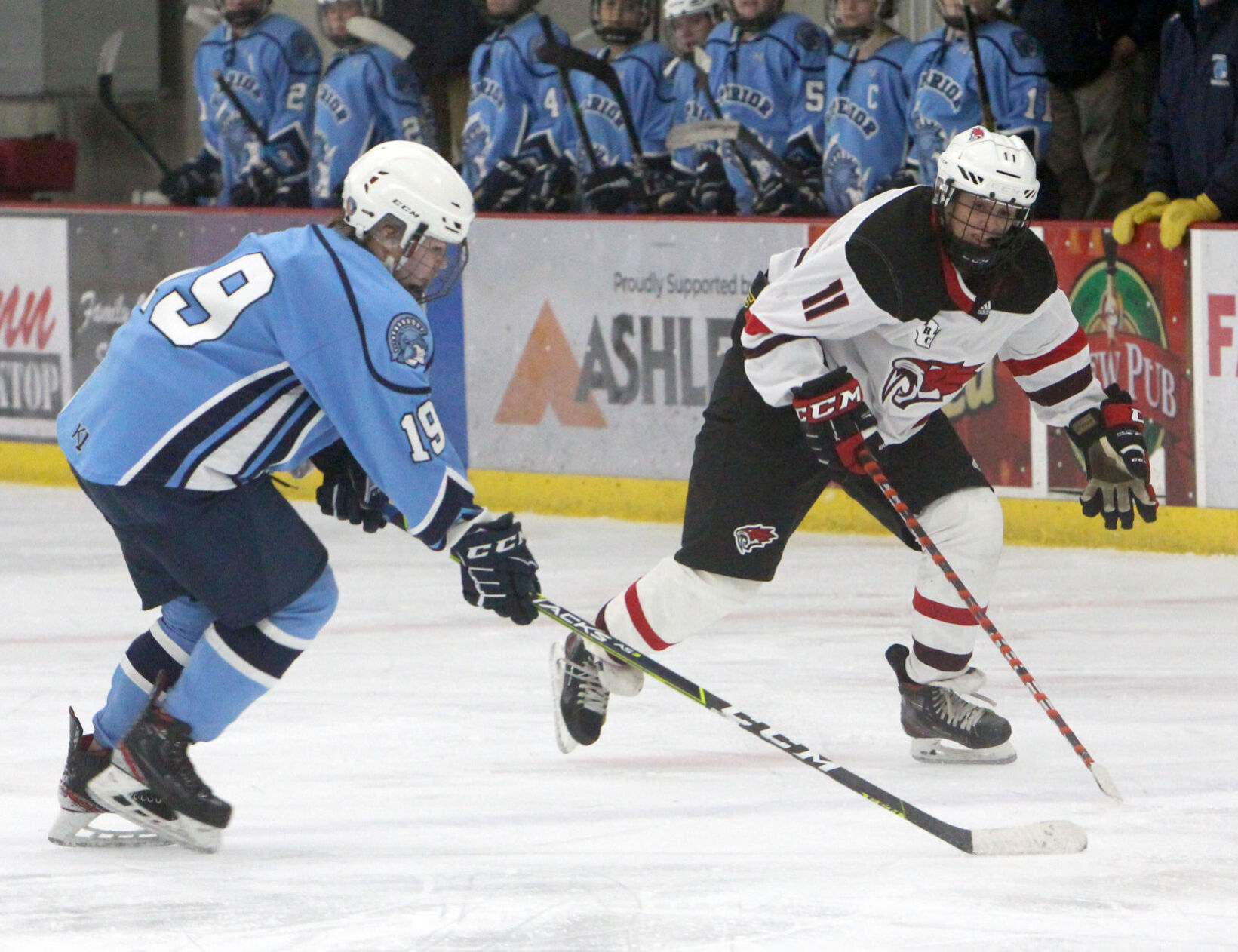 Superior at Chippewa Falls/Menomonie girls hockey 11-23-21